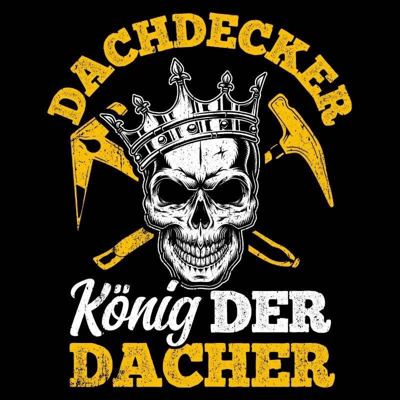Dachdecker König Der Dächer Prüfung Kollege Dachde