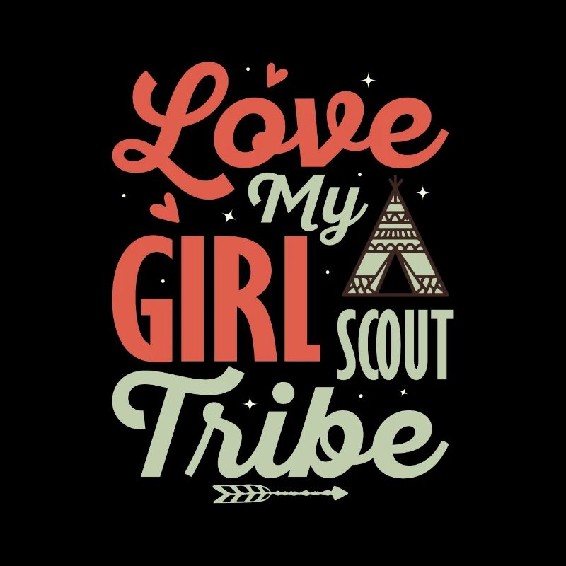 Girl Scout Tribe Pride: United in Scouting Tee