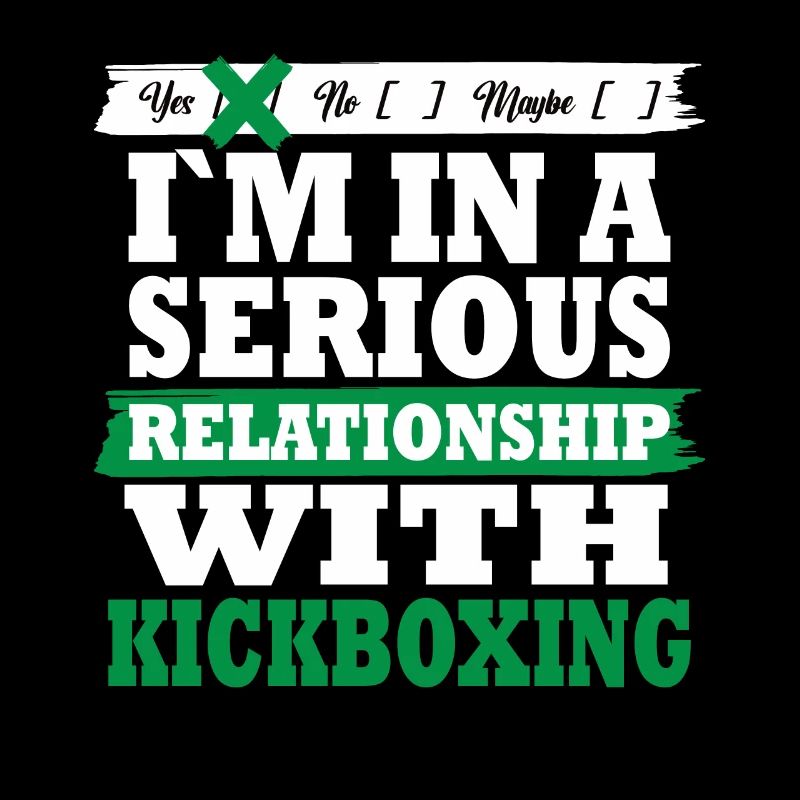 Kickboxing Ma relation sérieuse drôle