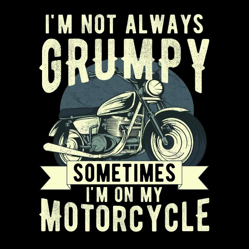 Ich bin nicht immer mürrisch, manchmal bin ich auf der Kippe