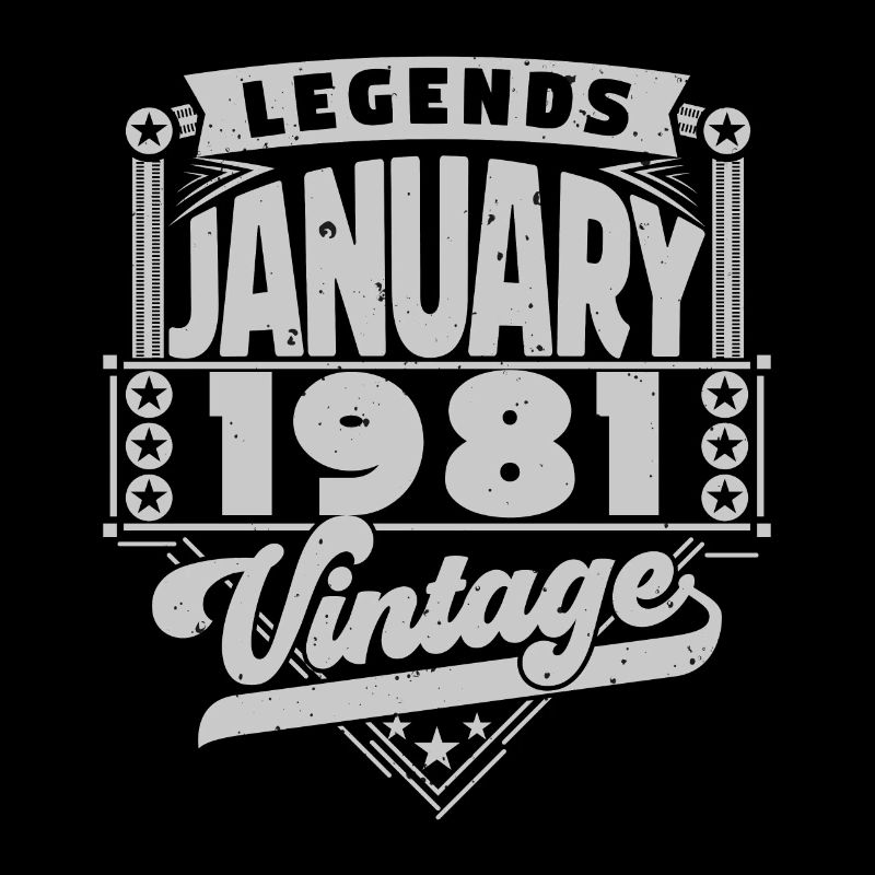 Jahrgangsjubiläum Januar 1981, Januar 1981.