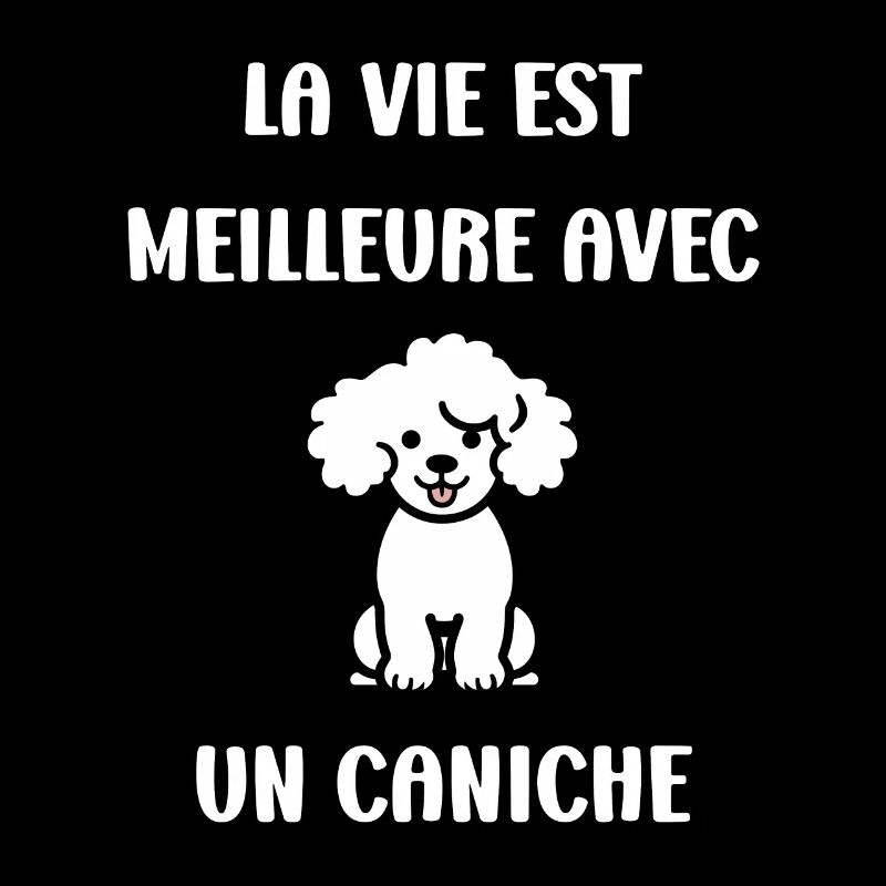 Humour chien petit caniche