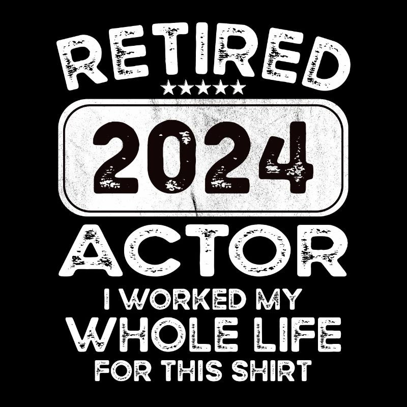 Acteur à la retraite 2024