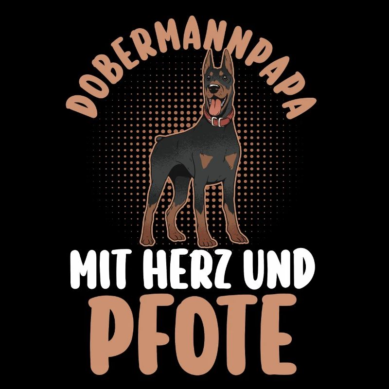 Chien Doberman Papa Chien Papa Doberman