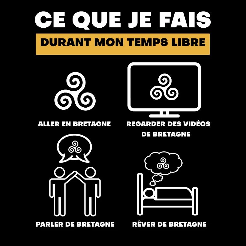 Brittany Triskele in der Freizeit