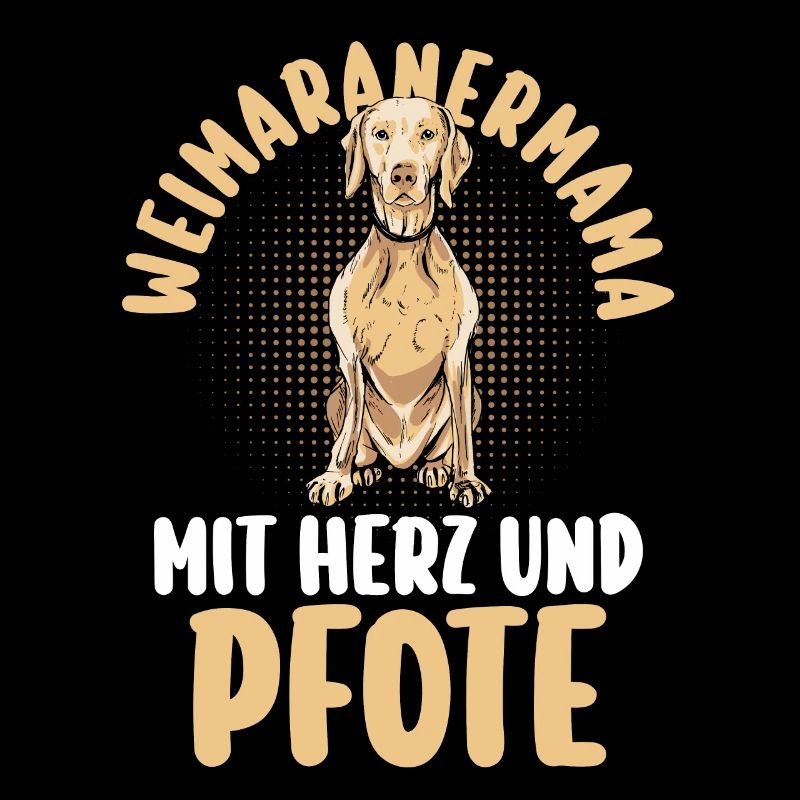 Hund Weimaraner