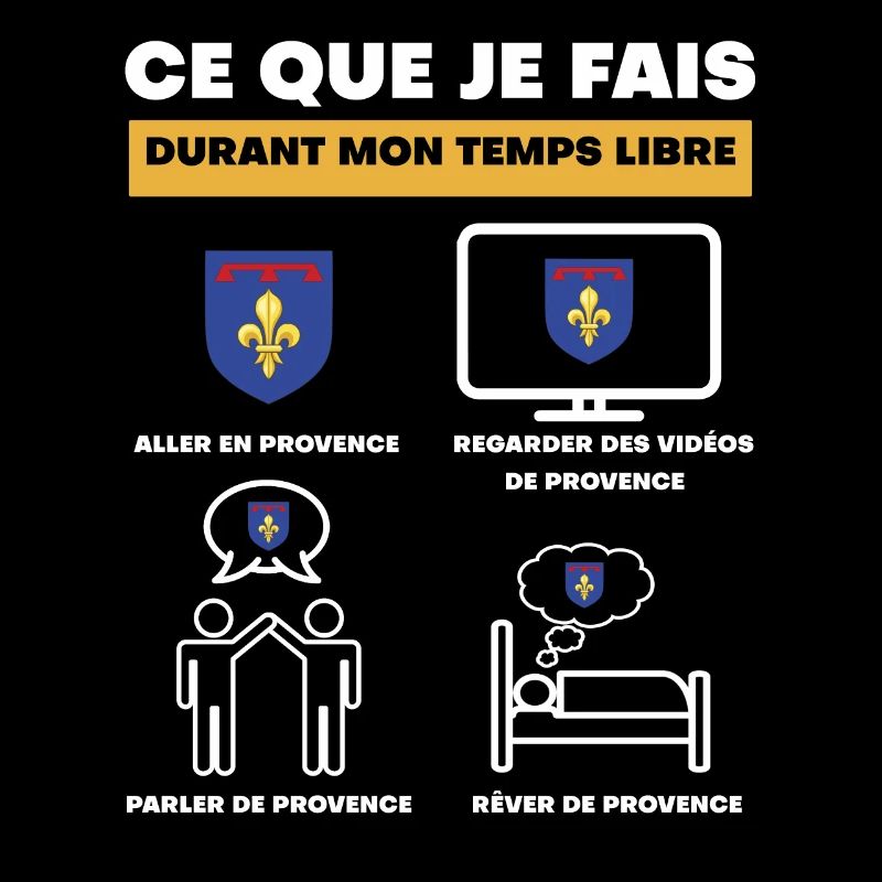 Provence durant temps libre