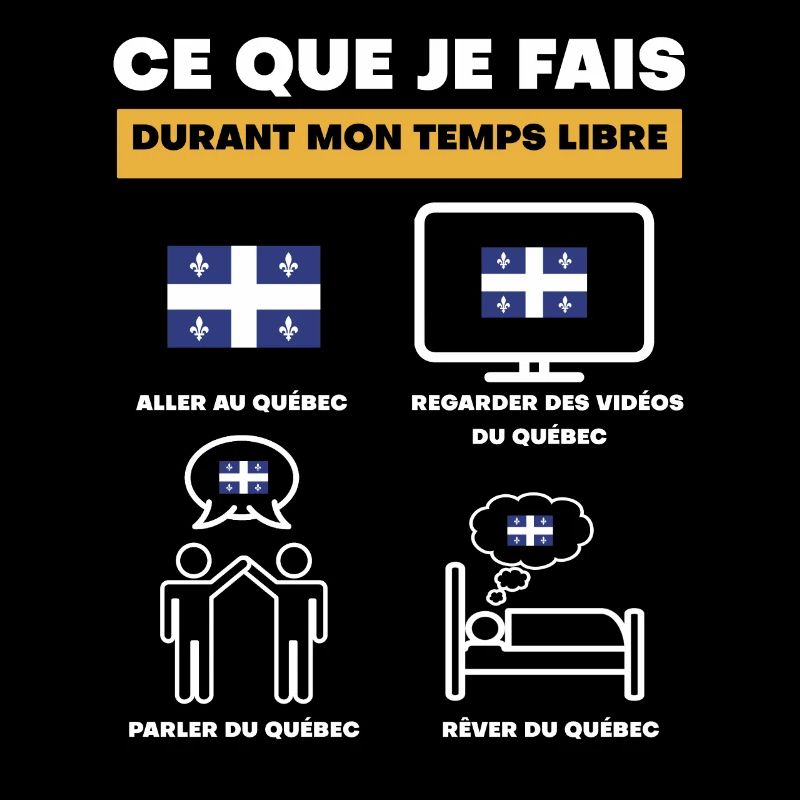 Québec durant temps libre