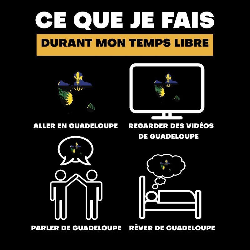 Guadeloupe in der Freizeit