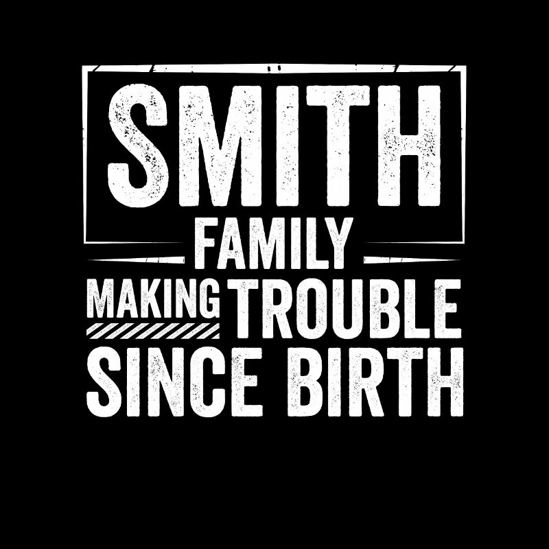 Idée cadeau de l’équipe de la famille de naissance Smith