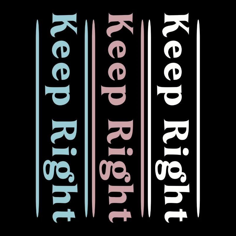 Stay right