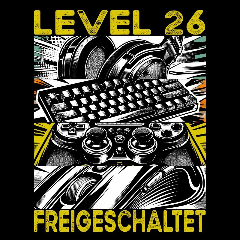 Birthday Level 26 Unlocked Gaming & Gamers