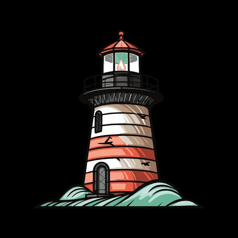 Lighthouse Coast Icon