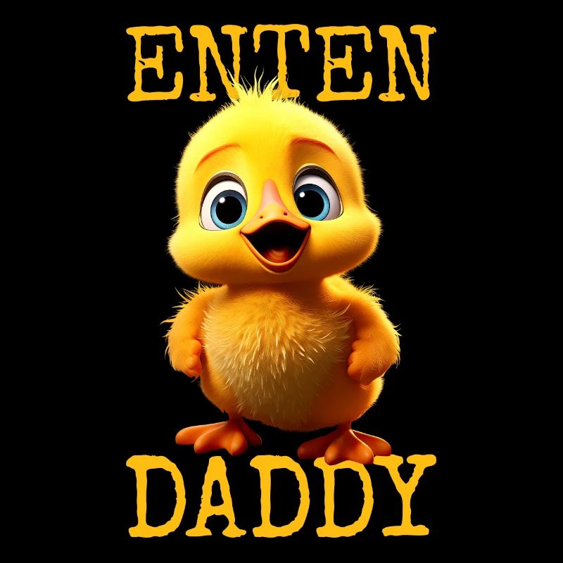 Ducks Daddy Papa Dad Father's Day Cute Ducklings Duck