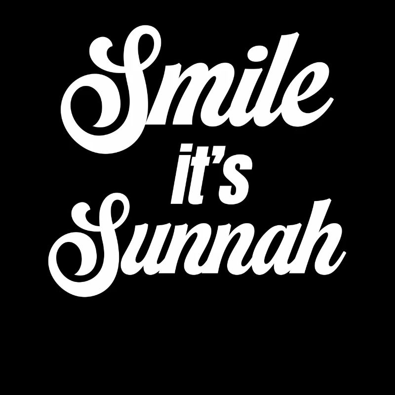 Souriez c’est Sunna Pride Musulman Arabe Kareem