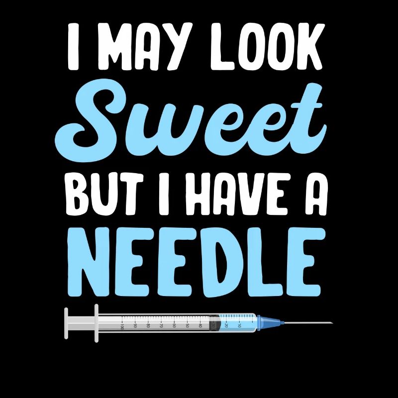 I may look cute, but I've got a needle
