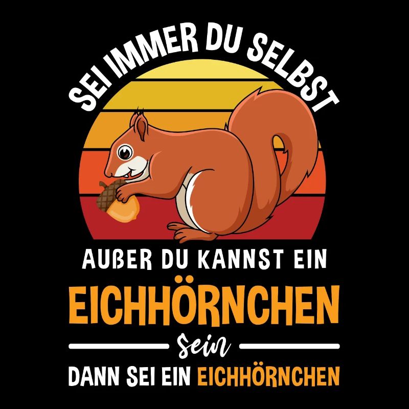 Baumbewohner Eichhörnchen Nagetier Motiv