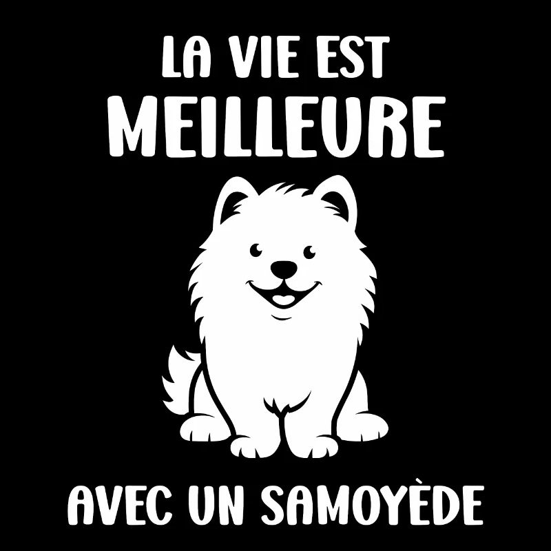 Humour Chien Samoyède