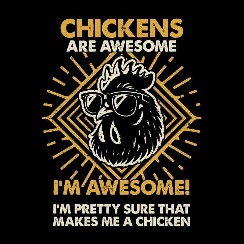 Chickens Are Great - Mom Dad