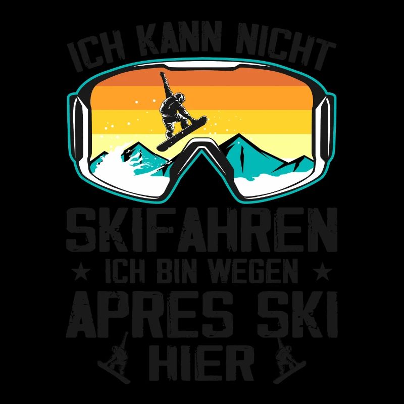 Je ne peux pas skier, je le fais à cause de l’après-ski