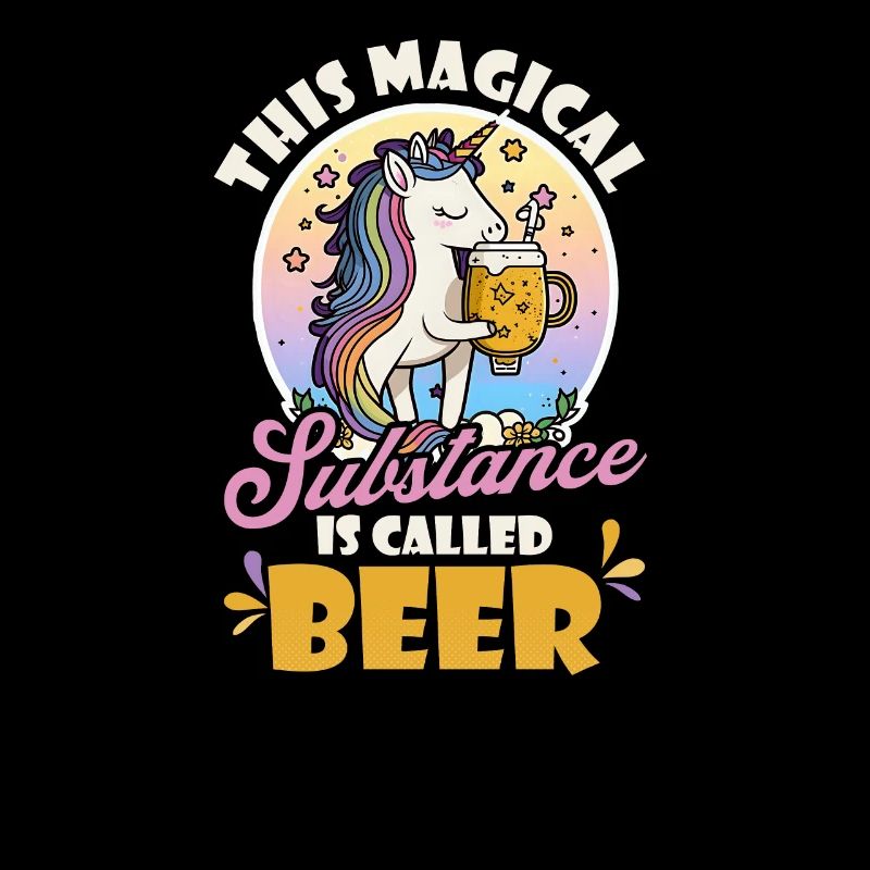 Unicorn Magical Substance Called Beer