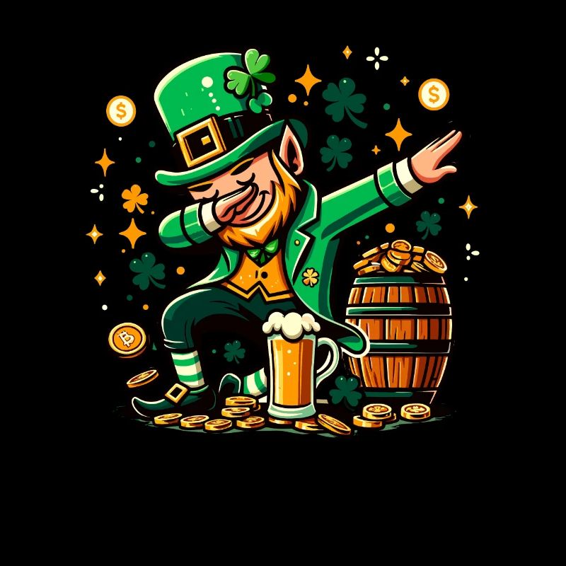 Dubbing Leprechaun Bière irlandaise de la Saint-Patrick