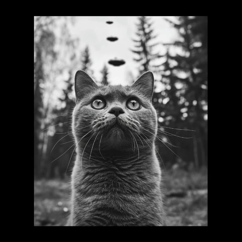 Cat - Alien British Shorthaired UFO