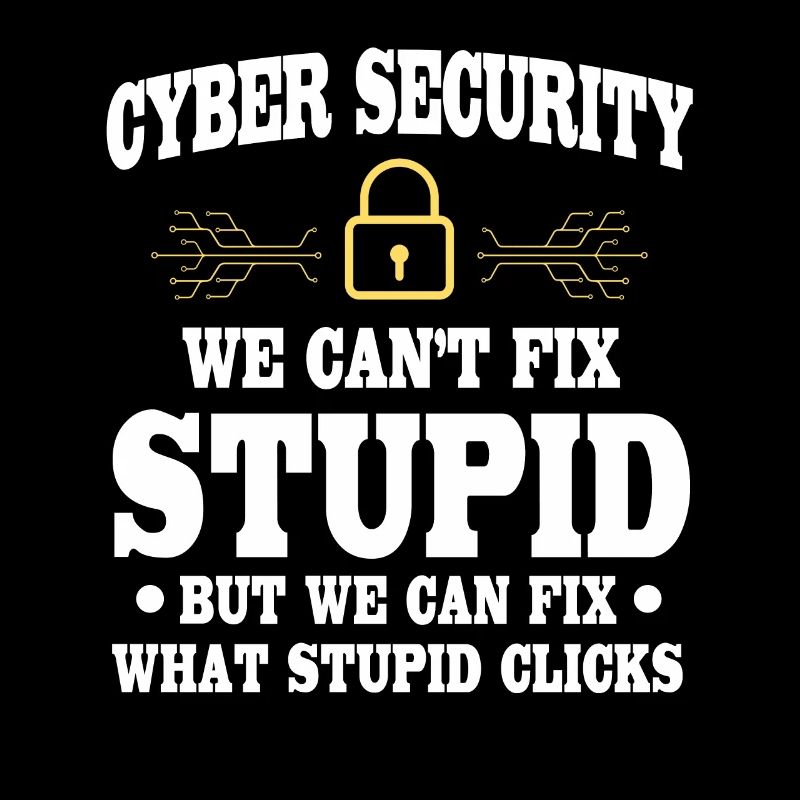 CybersiLustiger Cyber Security Spruch
