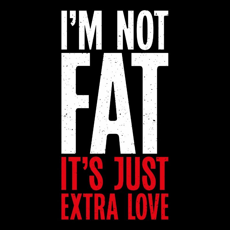 Cadeaux de graisse drôles