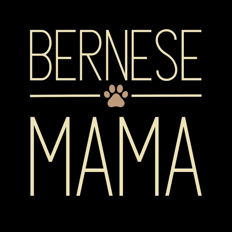 Conception minimaliste de maman bernoise pour les mamans de chiens