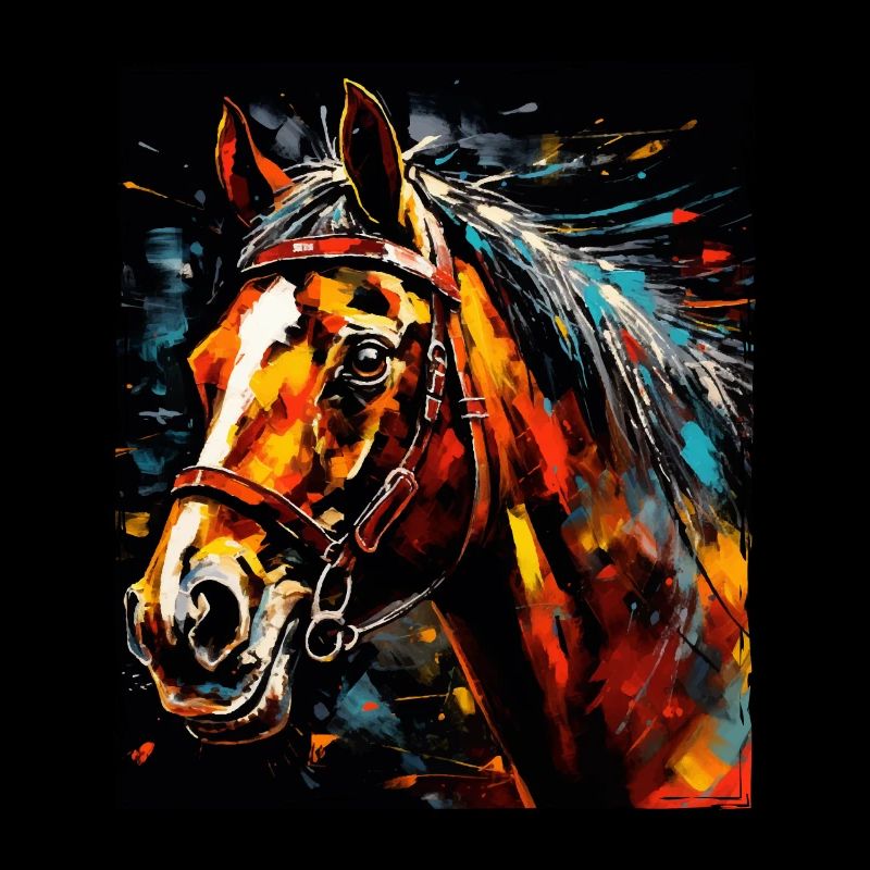 Portrait de cheval