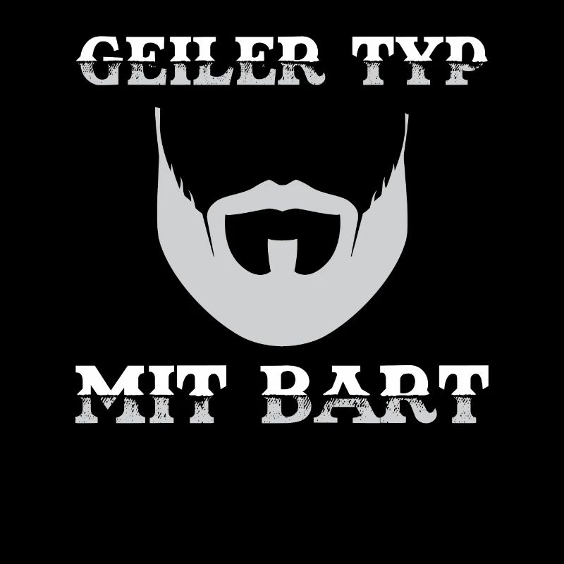Cooler Bärtiger Typ Lustiges Tee