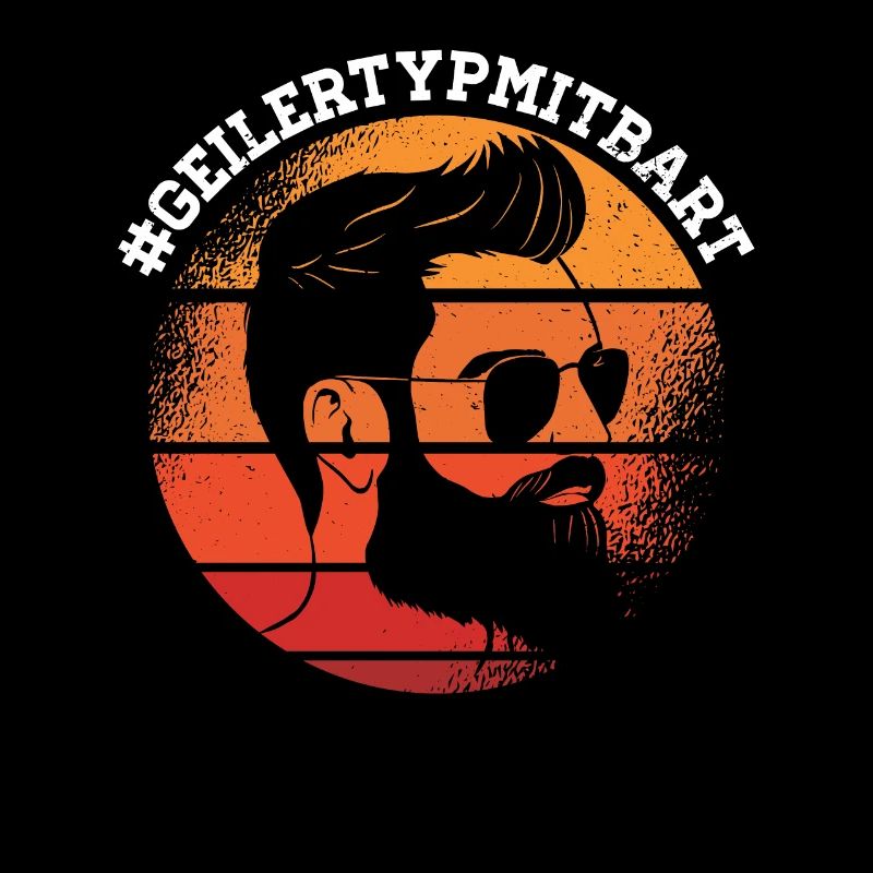 Cool Bearded Guy Drôle Thé