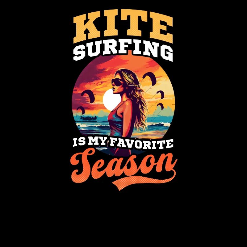Kite surf Le kite surf, c’est ma saison