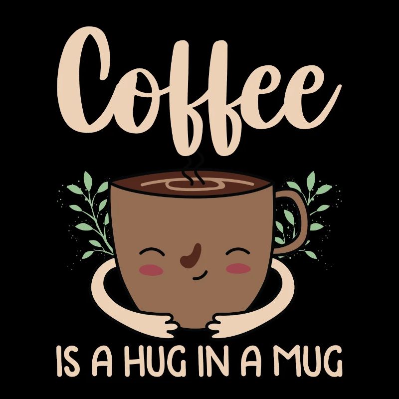 Café câlin dans une tasse confort Tee