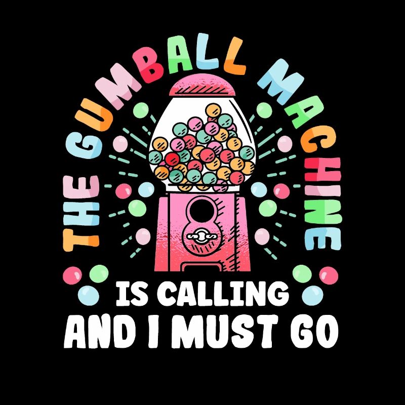 Funny chewing gum machine