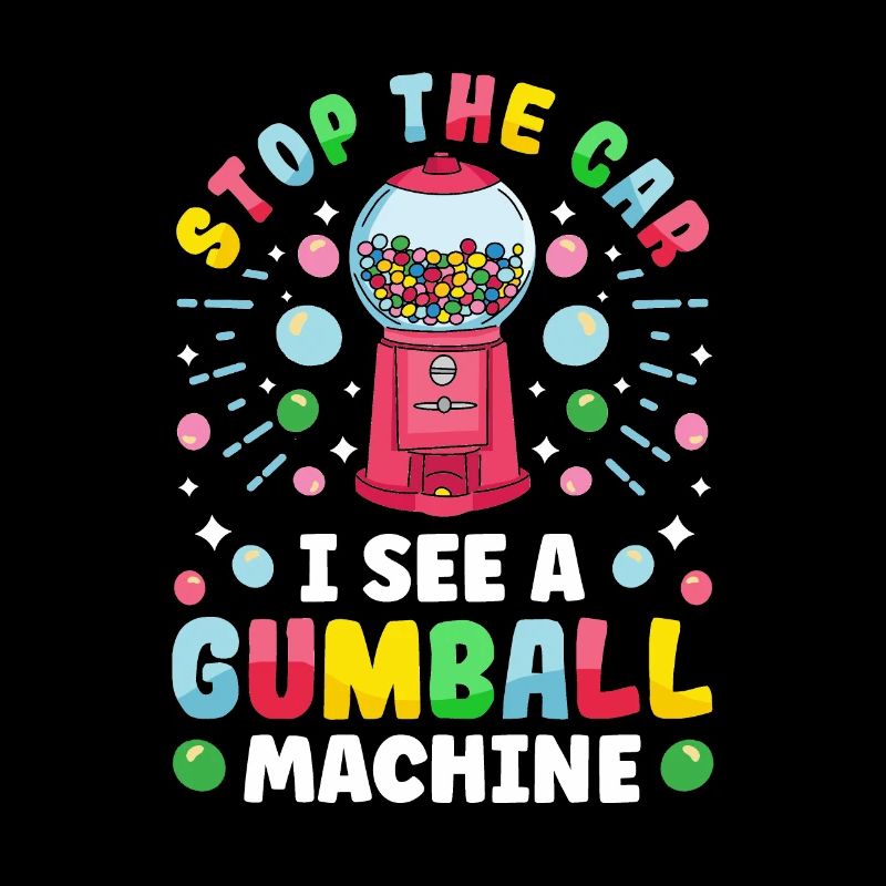 Funny chewing gum machine