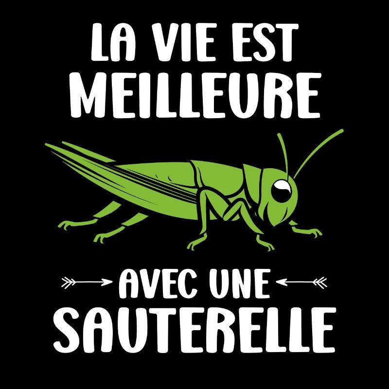 Insecte humour Sauterelle