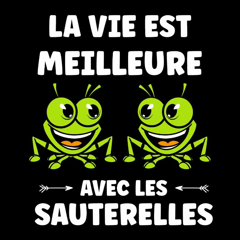 Insecte humour Sauterelle