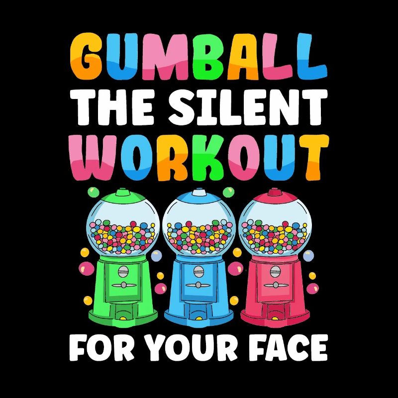 Funny chewing gum machine