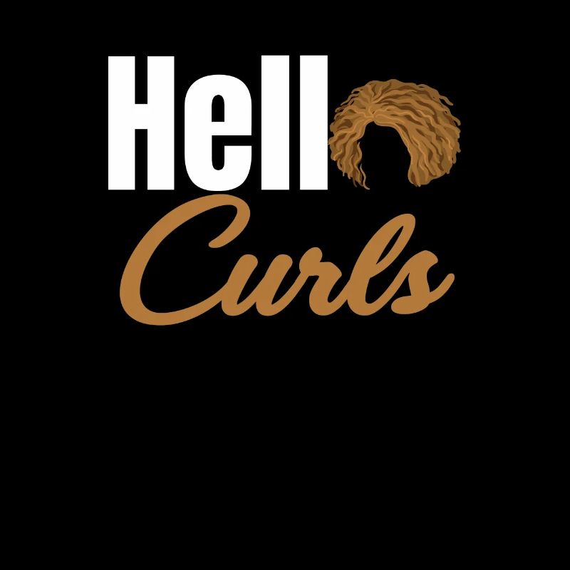 Hallo Locken Lustiges Lockiges Haar Gewellte Afro