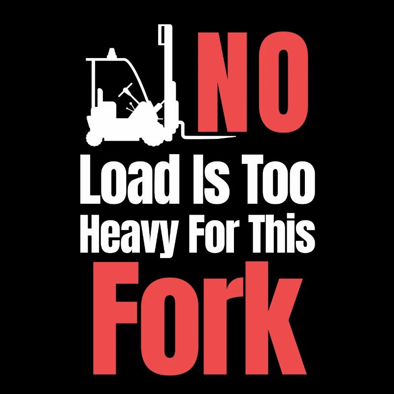 No load is too heavy for this fork funnier
