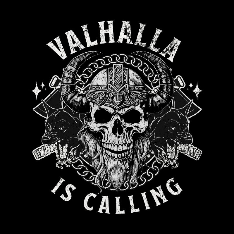 Valhalla Call Viking guerrier chemise