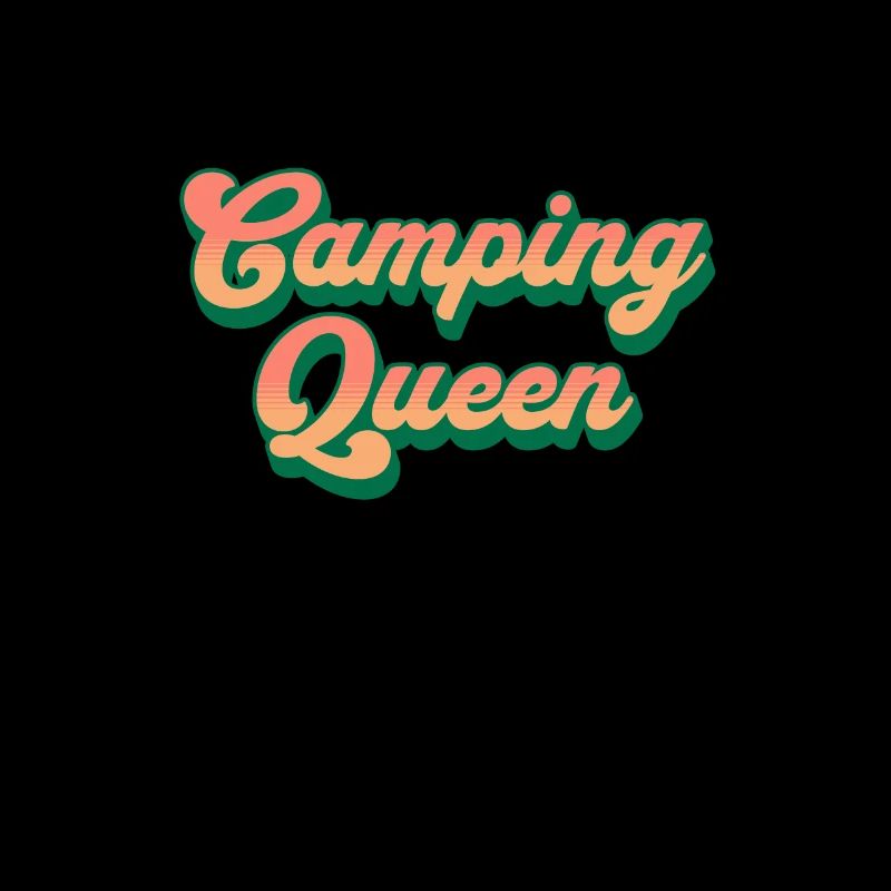 Camping Queen Outdoor Abenteuer Tee