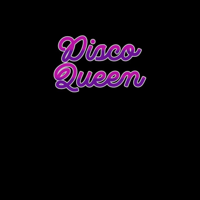 70er Disco Queen Kostüm Tee