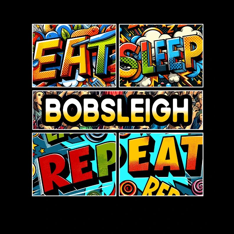 Eat sleep Bobsleigh repeat