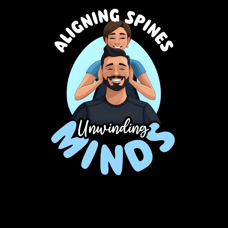 Chiropractor Aligning Spines Unwinding Minds