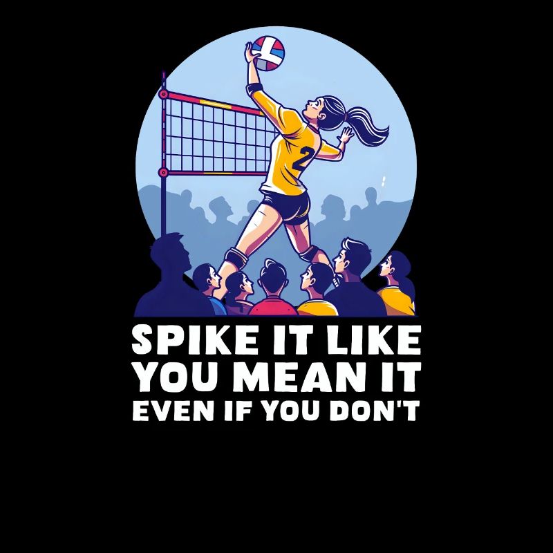 Volley-ball Spike comme vous le pensez, même si vous ne le faites pas