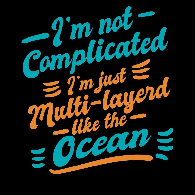 Océan multicouche non compliqué