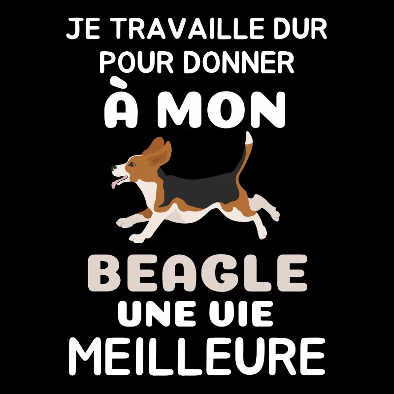 chien de race beagle